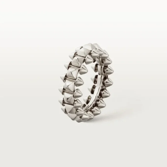 Clash De Cartier-ring, mellemstørrelse – hvidguld – Cartier Clash De Cartier-ring, mellemstørrelse – hvidguld – Cartier