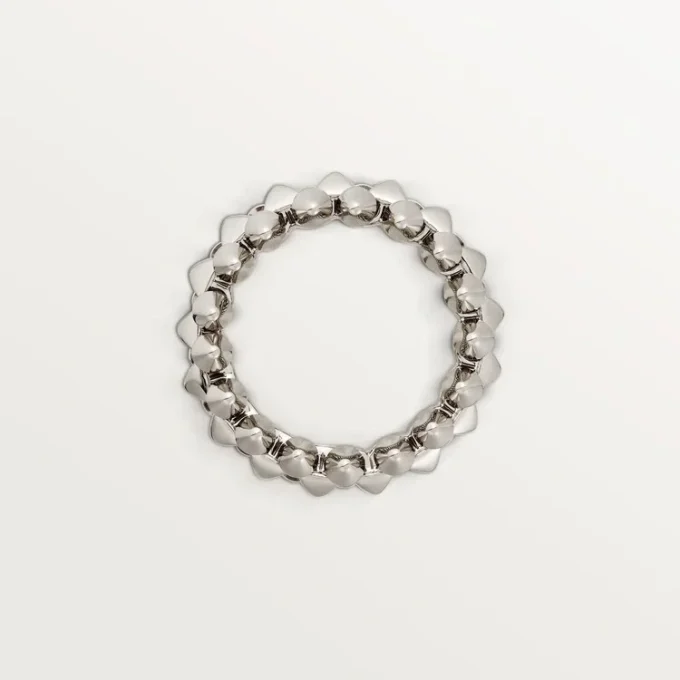 Clash De Cartier-ring, mellemstørrelse – hvidguld – Cartier Clash De Cartier-ring, mellemstørrelse – hvidguld – Cartier