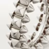 Clash De Cartier-ring, mellemstørrelse – hvidguld – Cartier Clash De Cartier-ring, mellemstørrelse – hvidguld – Cartier
