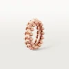 Clash De Cartier-ring, mellemstørrelse – rosa guld – Cartier Clash De Cartier-ring, mellemstørrelse – rosa guld – Cartier