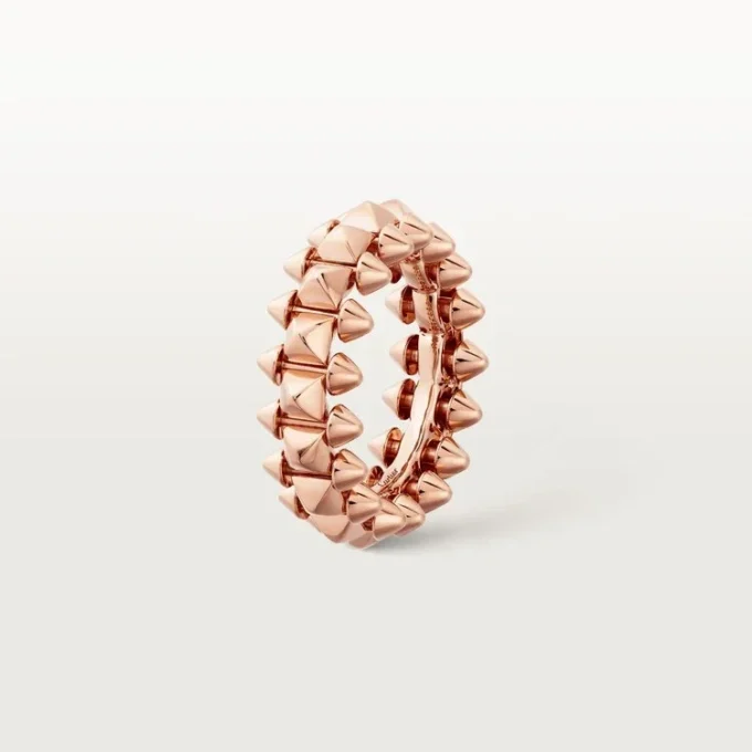 Clash De Cartier-ring, mellemstørrelse – rosa guld – Cartier Clash De Cartier-ring, mellemstørrelse – rosa guld – Cartier