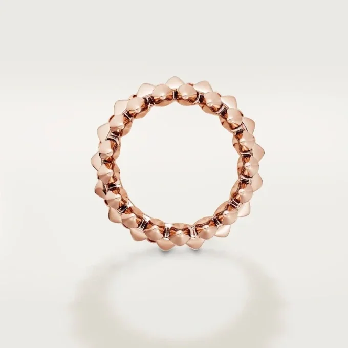 Clash De Cartier-ring, mellemstørrelse – rosa guld – Cartier Clash De Cartier-ring, mellemstørrelse – rosa guld – Cartier