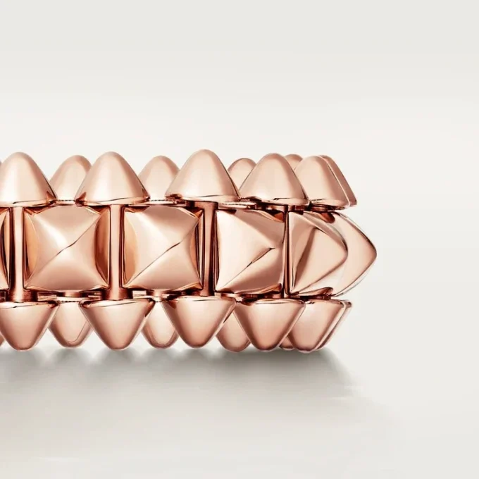 Clash De Cartier-ring, mellemstørrelse – rosa guld – Cartier Clash De Cartier-ring, mellemstørrelse – rosa guld – Cartier