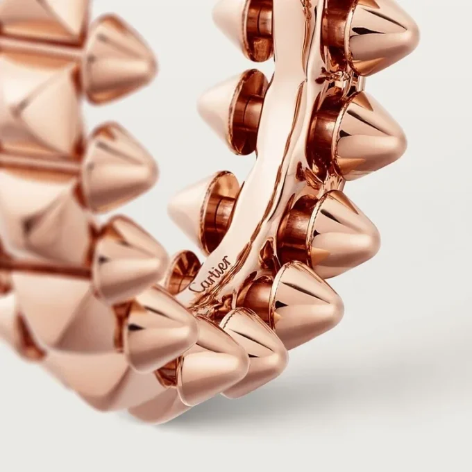 Clash De Cartier-ring, mellemstørrelse – rosa guld – Cartier Clash De Cartier-ring, mellemstørrelse – rosa guld – Cartier