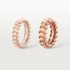 Clash De Cartier-ring, mellemstørrelse – rosa guld – Cartier Clash De Cartier-ring, mellemstørrelse – rosa guld – Cartier