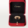 Clash De Cartier-ring, mellemstørrelse – rosa guld – Cartier Clash De Cartier-ring, mellemstørrelse – rosa guld – Cartier