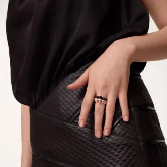 Clash De Cartier-ring, onyx, ekstra stor model, diamanter