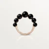 Clash De Cartier-ring, onyx, ekstra stor model, diamanter Clash De Cartier-ring, onyx, ekstra stor model, diamanter
