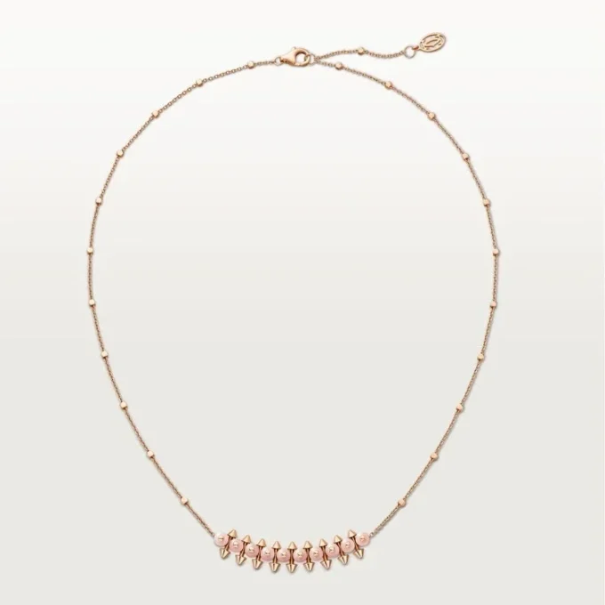 Clash De Cartier vedhæng, lyserød chalcedon Clash De Cartier vedhæng, lyserød chalcedon