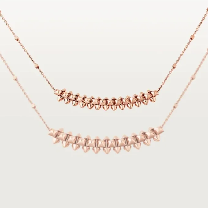 Clash De Cartier vedhængshalskæde – rosaguld, lille | Cartier Us Clash De Cartier vedhængshalskæde – rosaguld, lille | Cartier Us