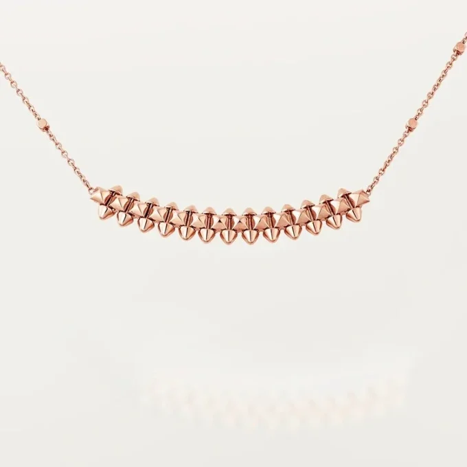 Clash De Cartier vedhængshalskæde – rosaguld, lille | Cartier Us Clash De Cartier vedhængshalskæde – rosaguld, lille | Cartier Us