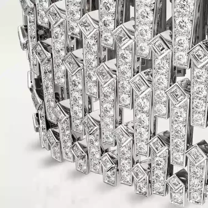 Diamantarmbånd, diamanter