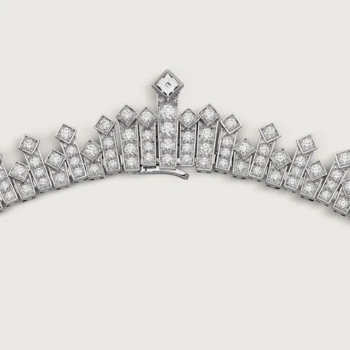 Diamantkollektion Halskæde, Diamanter Diamantkollektion Halskæde, Diamanter