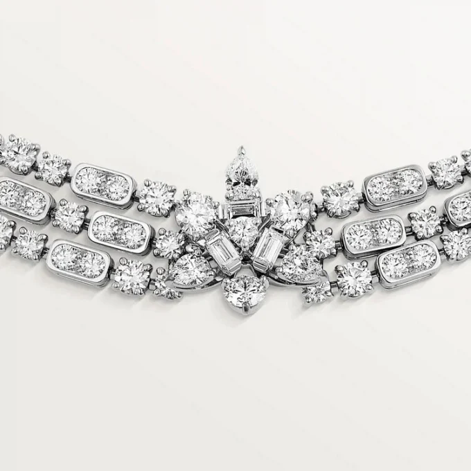 Diamantkollektion Halskæde, Diamanter Diamantkollektion Halskæde, Diamanter