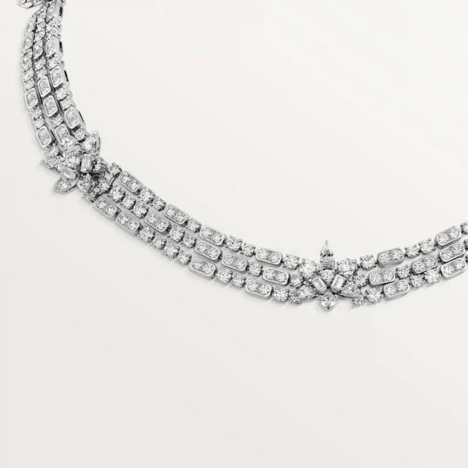 Diamantkollektion Halskæde, Diamanter Diamantkollektion Halskæde, Diamanter