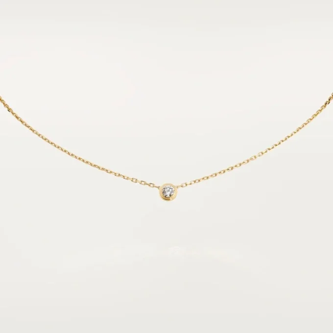 Diamants Legers halskæde, Lm – Gult guld, diamant – Cartier Diamants Legers halskæde, Lm – Gult guld, diamant – Cartier