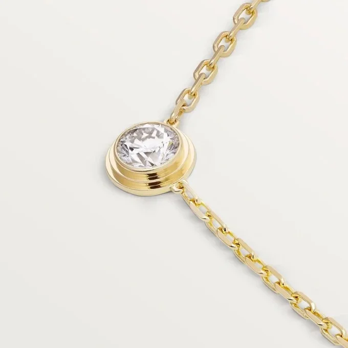Diamants Legers halskæde, Lm – Gult guld, diamant – Cartier Diamants Legers halskæde, Lm – Gult guld, diamant – Cartier