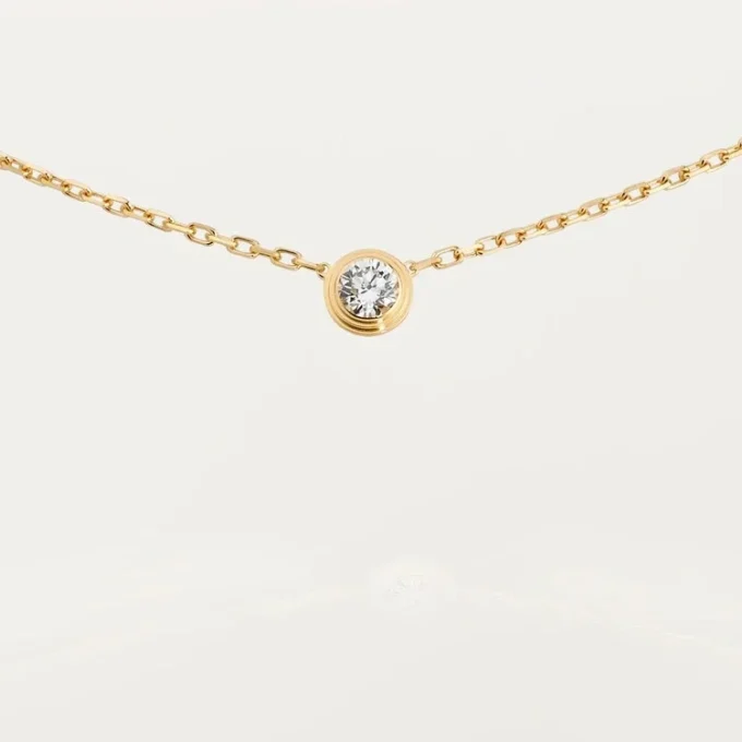 Diamants Legers halskæde, Lm – Gult guld, diamant – Cartier Diamants Legers halskæde, Lm – Gult guld, diamant – Cartier