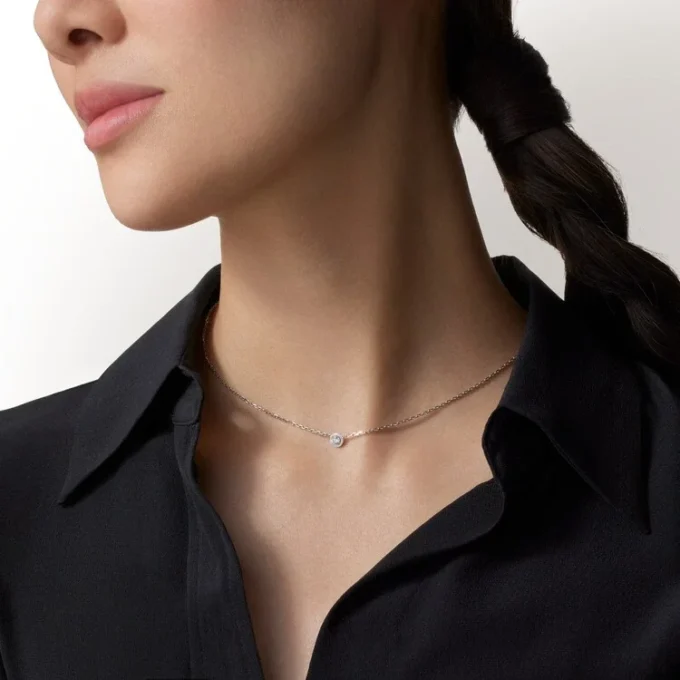 Diamants Legers halskæde, Lm – hvidguld, diamant – Cartier Diamants Legers halskæde, Lm – hvidguld, diamant – Cartier