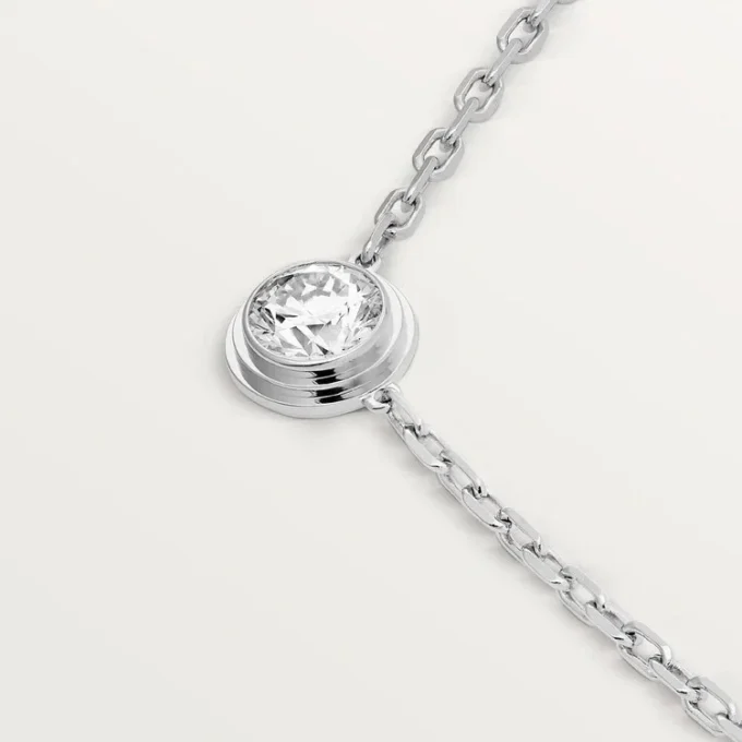 Diamants Legers halskæde, Lm – hvidguld, diamant – Cartier Diamants Legers halskæde, Lm – hvidguld, diamant – Cartier