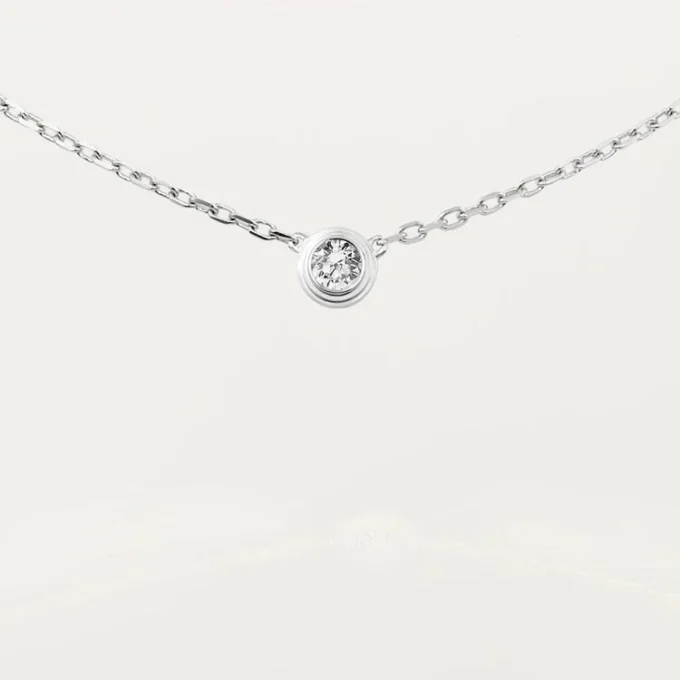 Diamants Legers halskæde, Lm – hvidguld, diamant – Cartier Diamants Legers halskæde, Lm – hvidguld, diamant – Cartier
