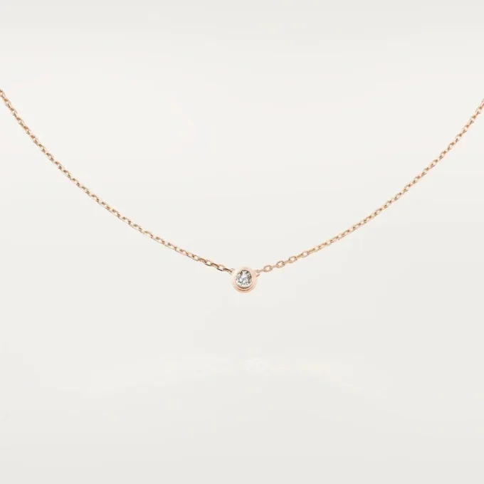 Diamants Legers halskæde, Lm – rosa guld, diamant – Cartier Diamants Legers halskæde, Lm – rosa guld, diamant – Cartier
