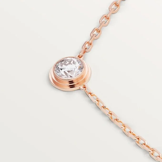 Diamants Legers halskæde, Lm – rosa guld, diamant – Cartier Diamants Legers halskæde, Lm – rosa guld, diamant – Cartier
