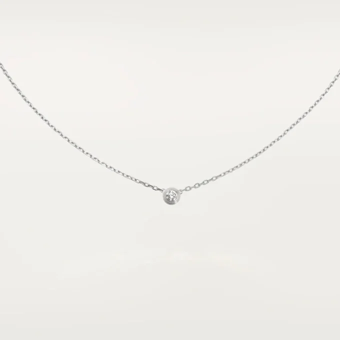 Diamants Legers halskæde, Sm – hvidguld, diamant – Cartier Diamants Legers halskæde, Sm – hvidguld, diamant – Cartier