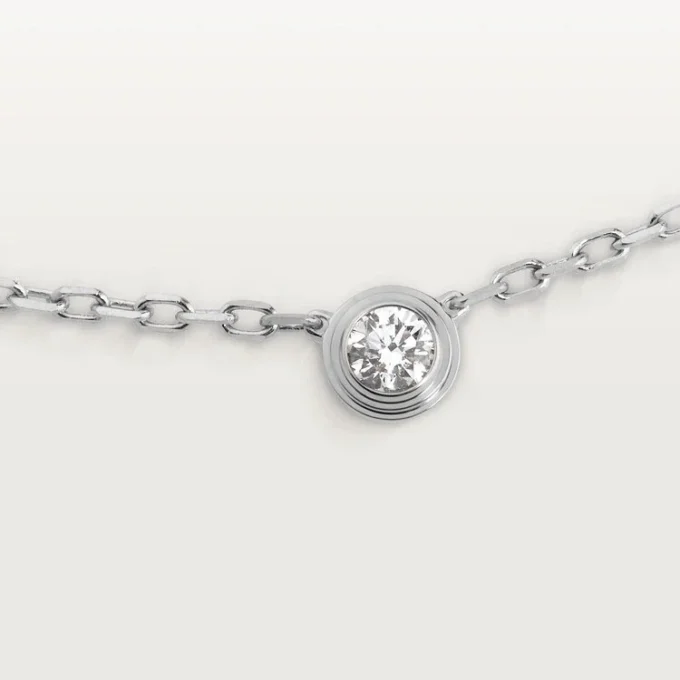 Diamants Legers halskæde, Sm – hvidguld, diamant – Cartier Diamants Legers halskæde, Sm – hvidguld, diamant – Cartier