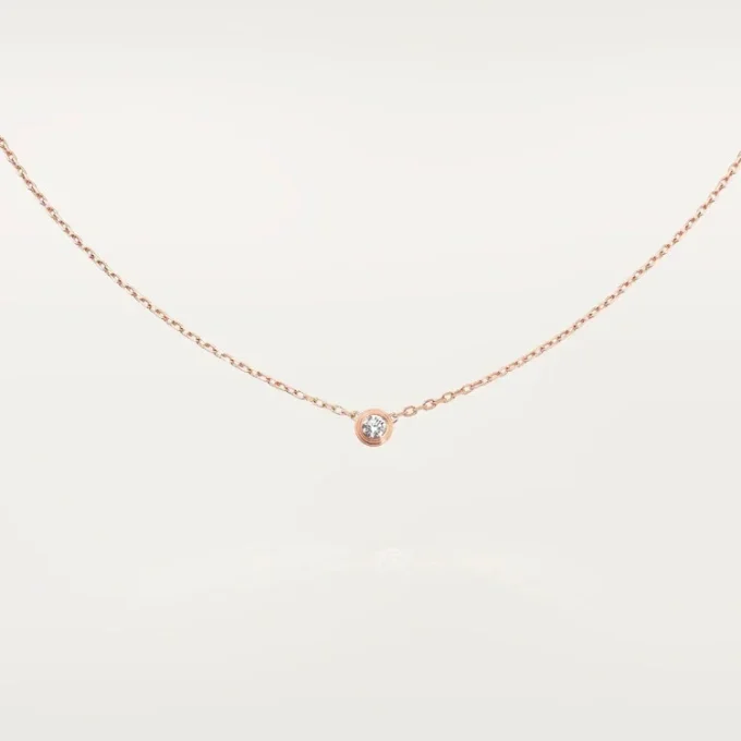 Diamants Legers halskæde, Sm – rosa guld, diamant – Cartier Diamants Legers halskæde, Sm – rosa guld, diamant – Cartier
