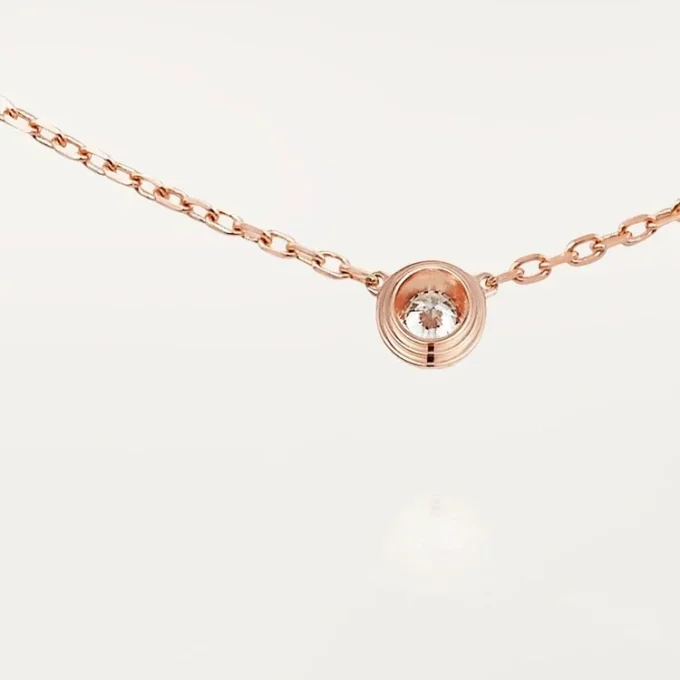 Diamants Legers halskæde, Sm – rosa guld, diamant – Cartier Diamants Legers halskæde, Sm – rosa guld, diamant – Cartier