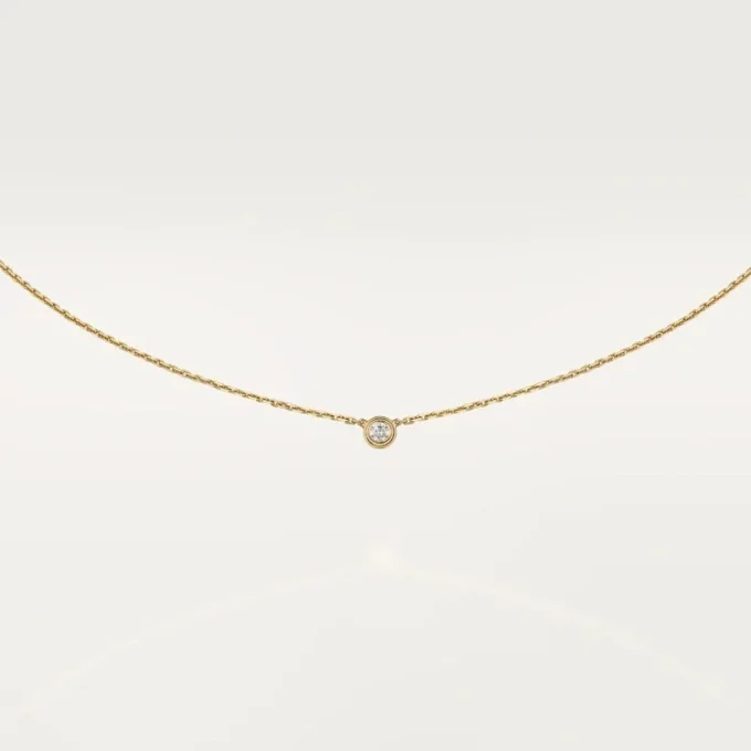 Diamants Legers halskæde XS – Gult guld, diamant – Cartier Diamants Legers halskæde XS – Gult guld, diamant – Cartier