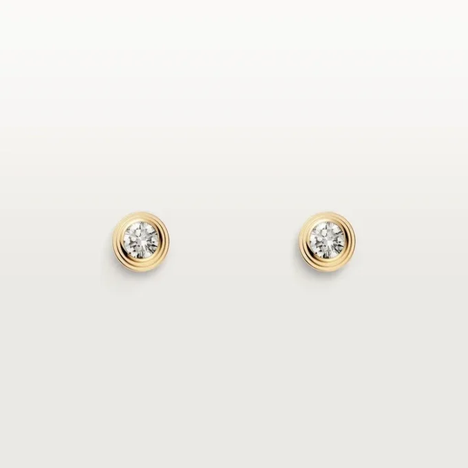 Diamants Legers øreringe – Gult guld, diamanter – Cartier Diamants Legers øreringe – Gult guld, diamanter – Cartier