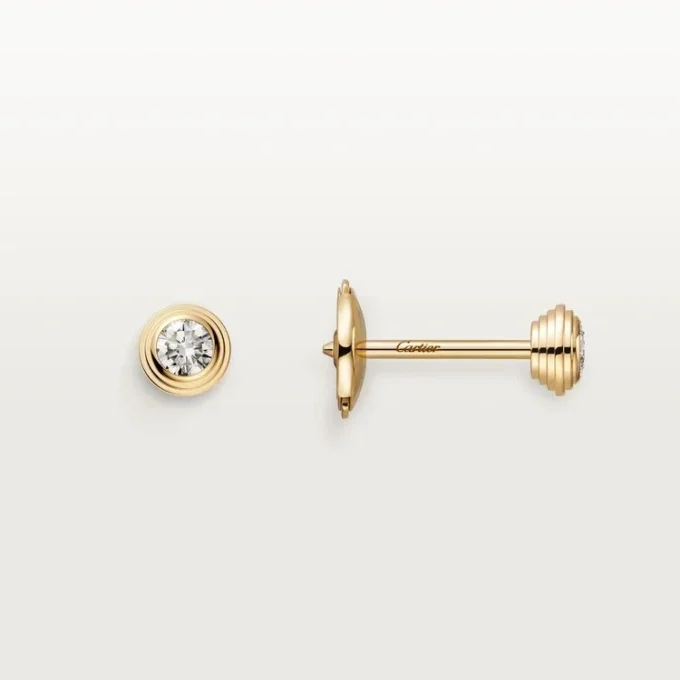 Diamants Legers øreringe – Gult guld, diamanter – Cartier Diamants Legers øreringe – Gult guld, diamanter – Cartier