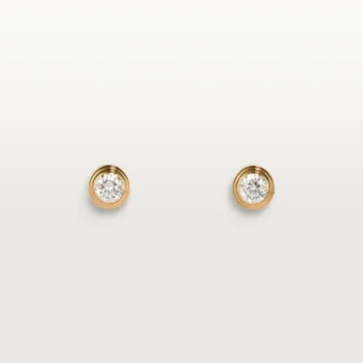 Diamants Legers øreringe, mm – gult guld, diamanter – Cartier