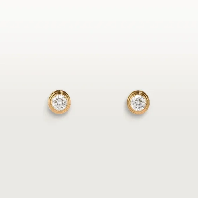 Diamants Legers øreringe, mm – gult guld, diamanter – Cartier Diamants Legers øreringe, mm – gult guld, diamanter – Cartier