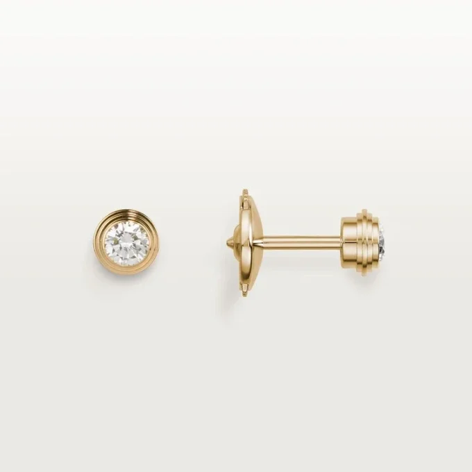 Diamants Legers øreringe, mm – gult guld, diamanter – Cartier Diamants Legers øreringe, mm – gult guld, diamanter – Cartier