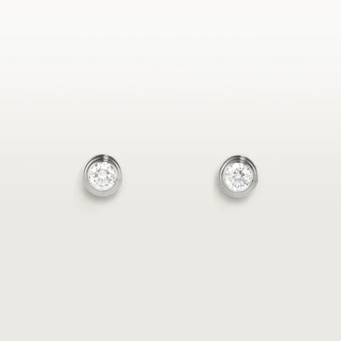 Diamants Legers øreringe, mm – hvidguld, diamanter – Cartier Diamants Legers øreringe, mm – hvidguld, diamanter – Cartier