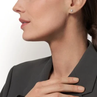 Diamants Legers øreringe, mm – hvidguld, diamanter – Cartier