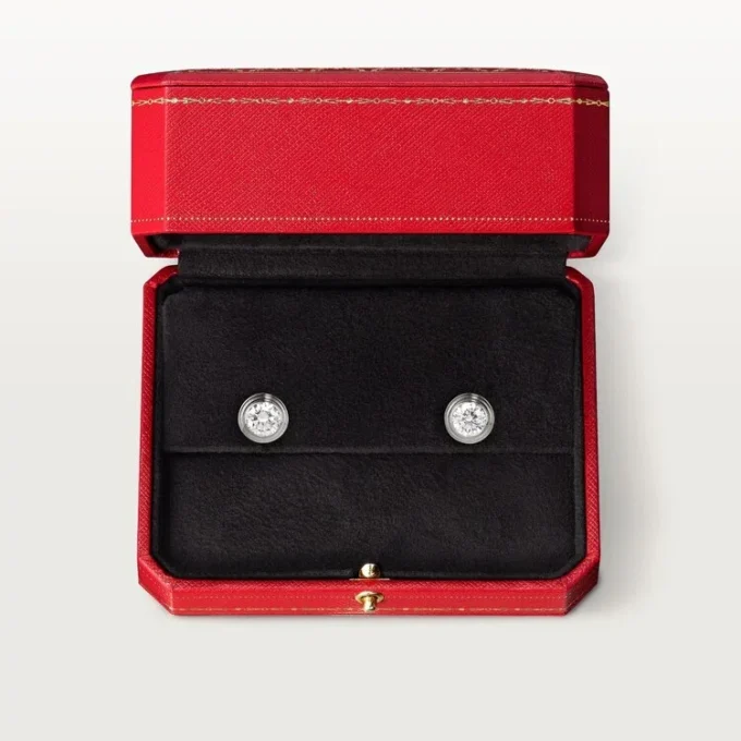 Diamants Legers øreringe, mm – hvidguld, diamanter – Cartier Diamants Legers øreringe, mm – hvidguld, diamanter – Cartier