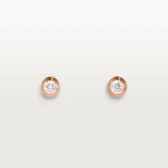 Diamants Legers øreringe, mm – rosa guld, diamanter – Cartier