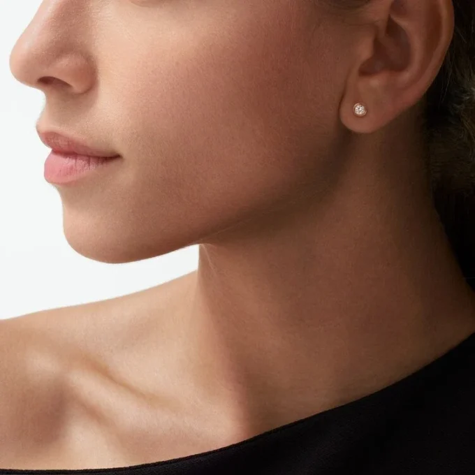 Diamants Legers øreringe, mm – rosa guld, diamanter – Cartier Diamants Legers øreringe, mm – rosa guld, diamanter – Cartier