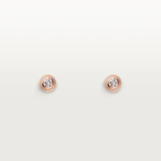 Diamants Legers øreringe XS – rosa guld, diamanter – Cartier