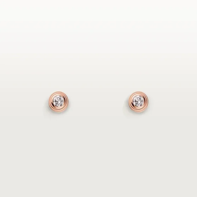 Diamants Legers øreringe XS – rosa guld, diamanter – Cartier Diamants Legers øreringe XS – rosa guld, diamanter – Cartier