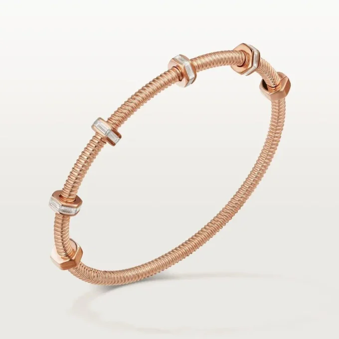 Ecrou De Cartier armbånd, diamanter Ecrou De Cartier armbånd, diamanter