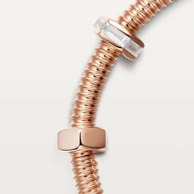 Ecrou De Cartier armbånd, diamanter Ecrou De Cartier armbånd, diamanter