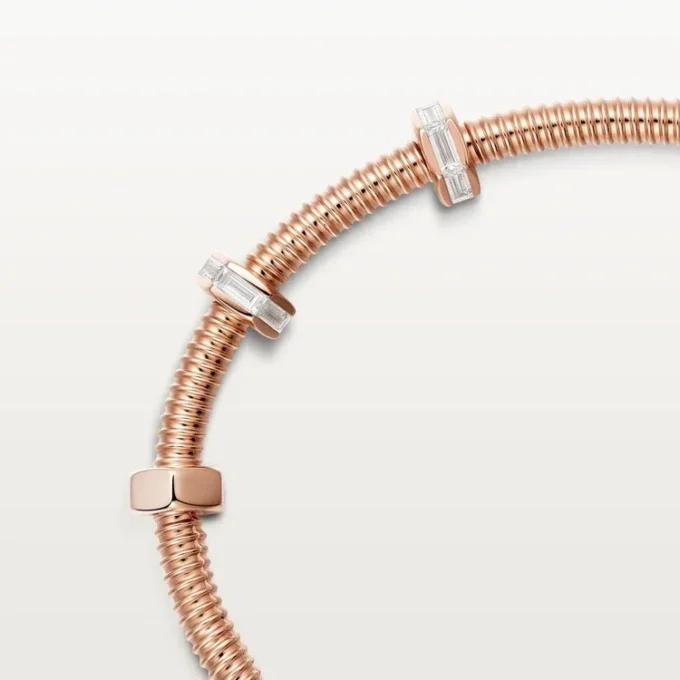 Ecrou De Cartier armbånd, diamanter Ecrou De Cartier armbånd, diamanter