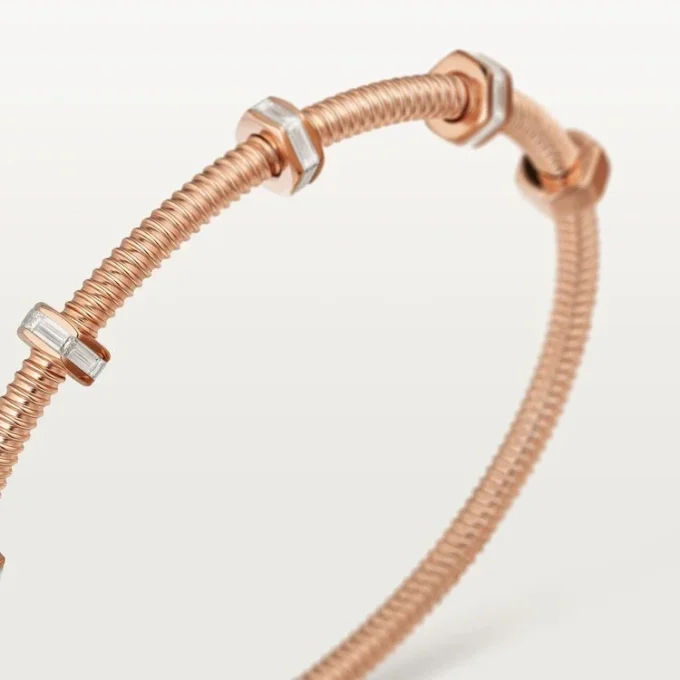 Ecrou De Cartier armbånd, diamanter Ecrou De Cartier armbånd, diamanter