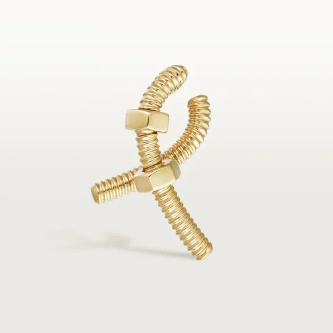 Ecrou De Cartier højre ørering – gult guld – Cartier Ecrou De Cartier højre ørering – gult guld – Cartier