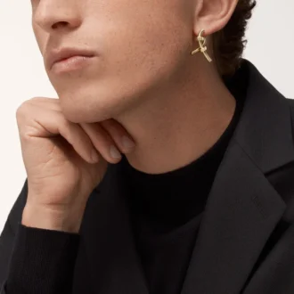 Ecrou De Cartier højre ørering – gult guld – Cartier